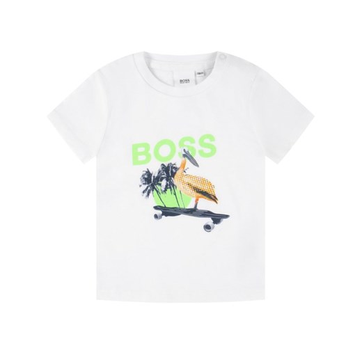 Boss T-Shirt J05759 D Biały Regular Fit