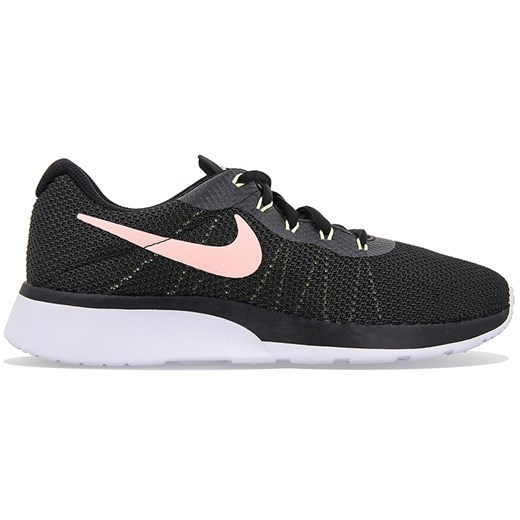 Buty sportowe damskie granatowe Nike do biegania tanjun bez wzorów1 sznurowane 