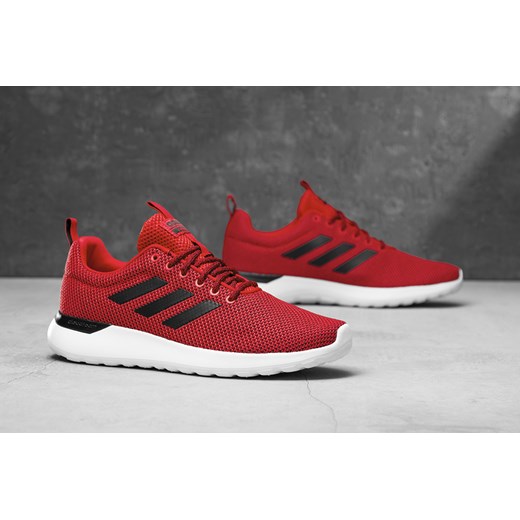 Buty sportowe męskie Adidas racer sznurowane czerwone