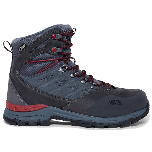 Buty trekkingowe męskie The North Face jesienne sportowe sznurowane z tworzywa sztucznego 