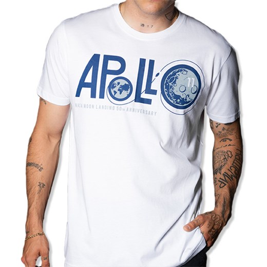 Biała koszulka sportowa Alpha Industries 