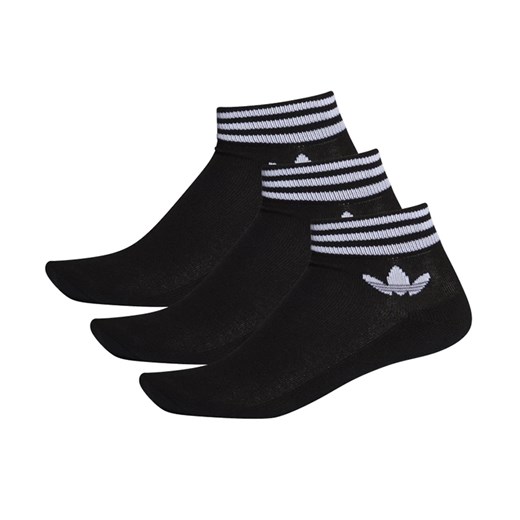 Adidas skarpetki męskie czarne nylonowe 