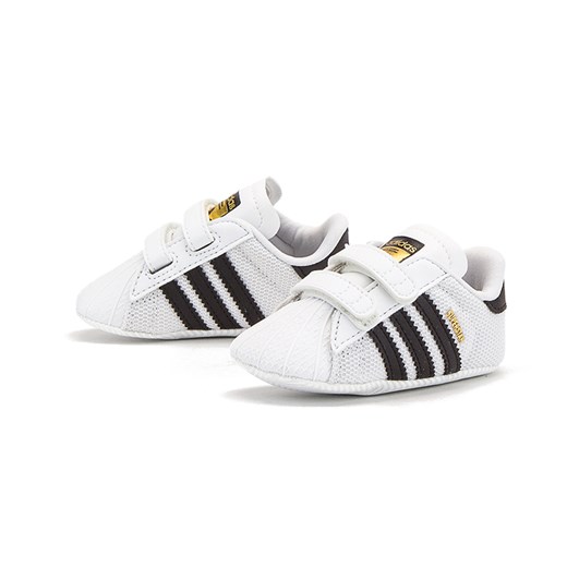 Buciki niemowlęce Adidas białe na rzepy 