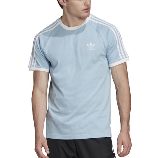 T-shirt męski Adidas z krótkim rękawem w paski 