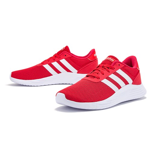 Buty sportowe męskie czerwone Adidas racer sznurowane 