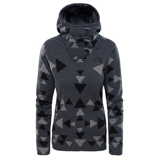 The North Face bluza damska w abstrakcyjne wzory w sportowym stylu krótka 
