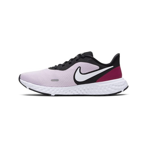 Nike buty sportowe damskie dla biegaczy revolution fioletowe bez wzorów 