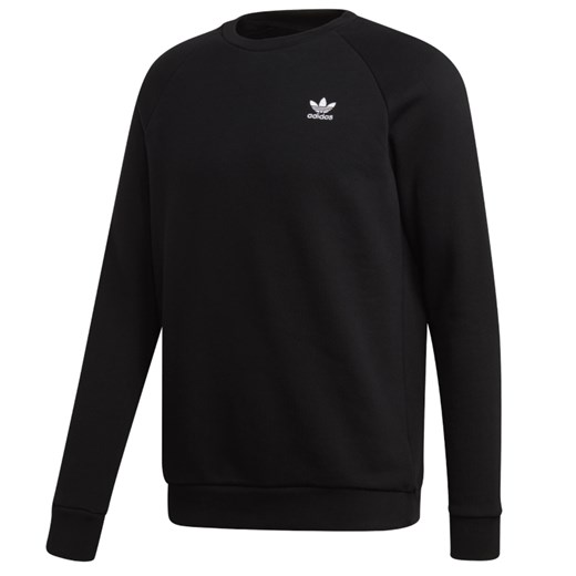 Bluza sportowa czarna Adidas bawełniana 