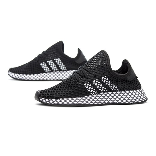 Buty sportowe damskie Adidas dla biegaczy sznurowane gładkie 