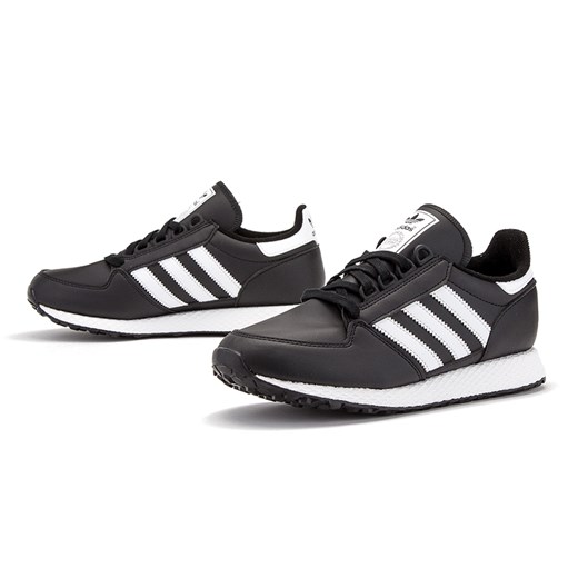 Buty sportowe damskie Adidas w stylu młodzieżowym płaskie gładkie 