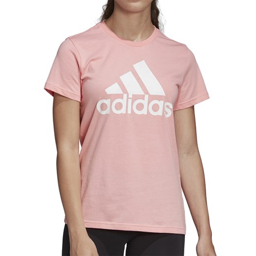 Bluzka damska Adidas na wiosnę z okrągłym dekoltem z krótkim rękawem 