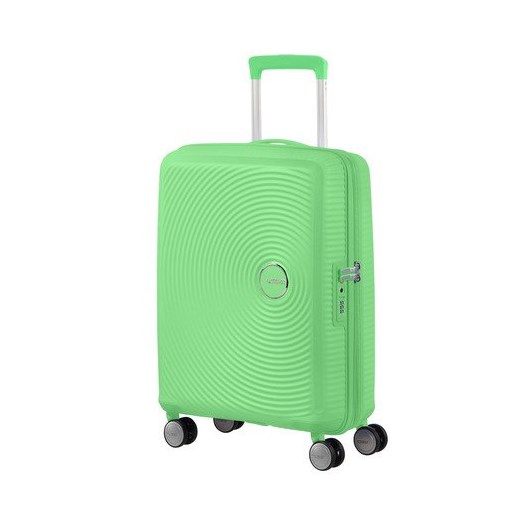Mała walizka kabinowa SAMSONITE AT SOUNDBOX 88472 Zielona At By Samsonite  uniwersalny okazyjna cena Bagażownia.pl 