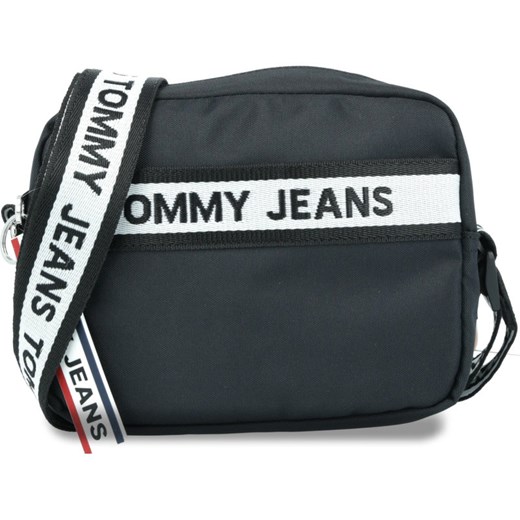 Listonoszka Tommy Jeans na ramię z kolorowym paskiem średnia 