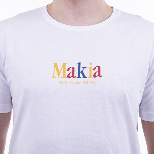 T-shirt męski Makia z krótkimi rękawami 