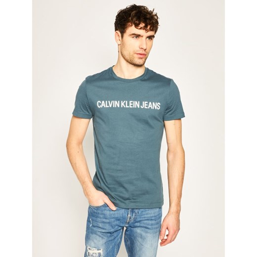 T-shirt męski Calvin Klein młodzieżowy 