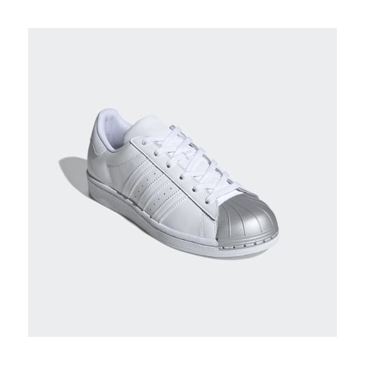 Buty sportowe damskie białe Adidas sznurowane wiosenne płaskie 