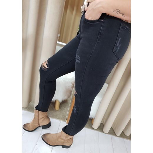 Spodnie jeansowe black 611-1