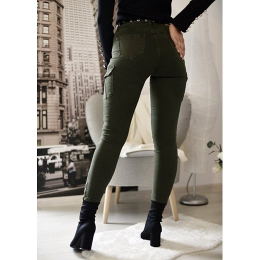 Spodnie bojówki Amber zielone