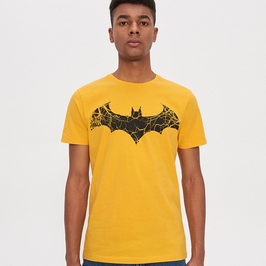 House - T-shirt Batman - Żółty  House M 