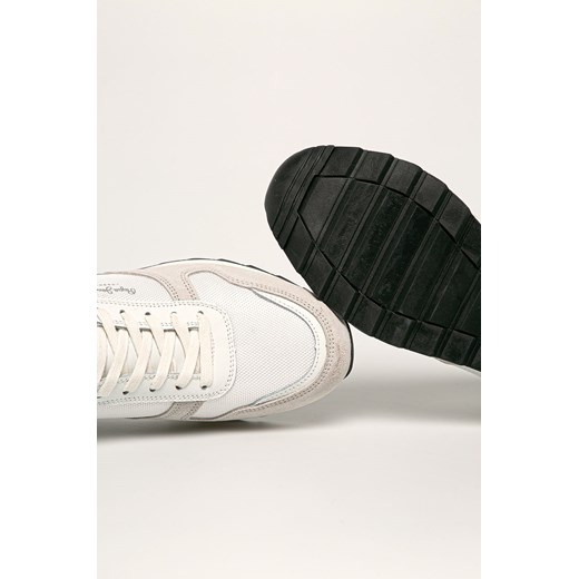 Buty sportowe męskie Pepe Jeans białe sznurowane wiosenne 
