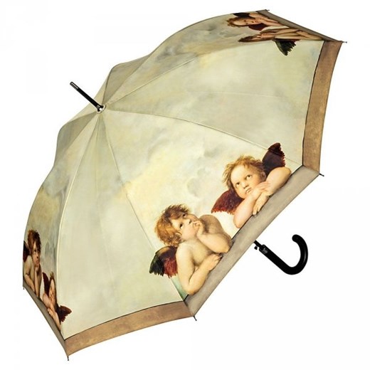 Rafael Anioły - długi parasol ze skórzaną rączką - II gat.