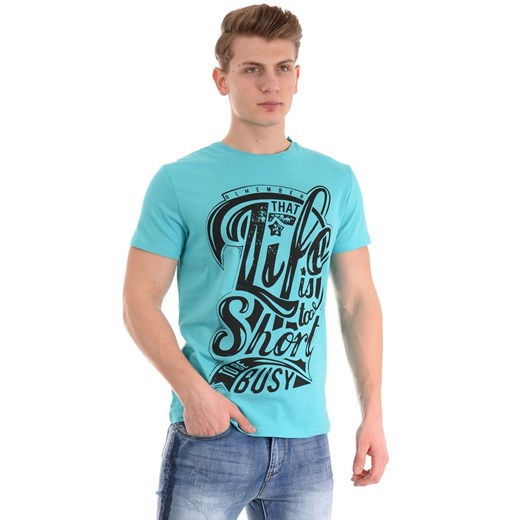 T-shirt męski młodzieżowy z krótkim rękawem 