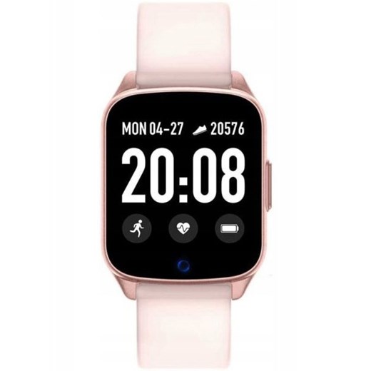 ZEGAREK DAMSKI Rubicon Smartwatch -  pink  Różowy