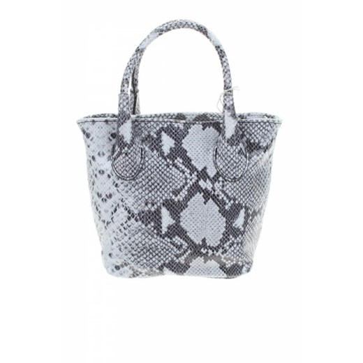 Shopper bag Lisa Minardi elegancka do ręki bez dodatków duża 