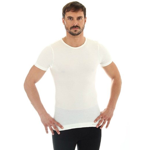 T-shirt męski Brubeck biały 