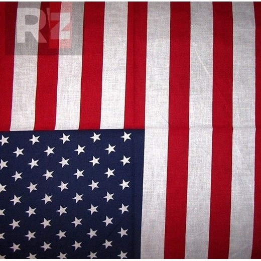 Chusta bandana w kolorach flagi USA