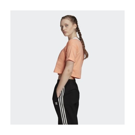 Bluzka damska pomarańczowy Adidas 