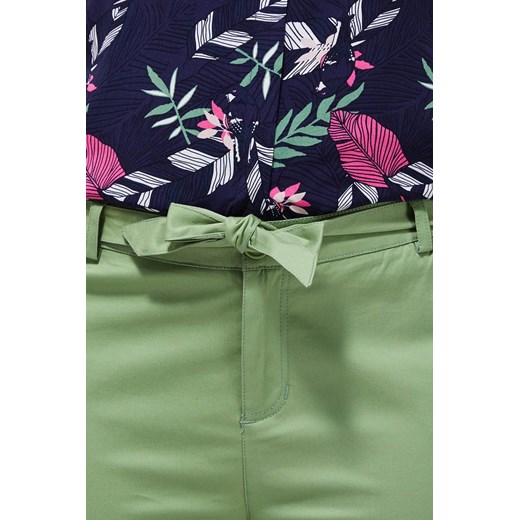 Spodnie damskie zielone 
