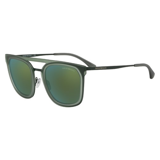 Zielone kwadratowe lekkie okulary Emporio Armani EA 2062 3127/6R 54/23 145 3N Emporio Armani   wyprzedaż ROOMOUTLET.PL 