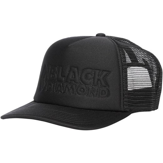 Czapka z daszkiem Flat Bill Trucker Hat Black Diamond (black/black)