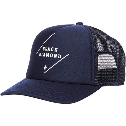 Czapka z daszkiem Flat Bill Trucker Hat Black Diamond (captain/white)