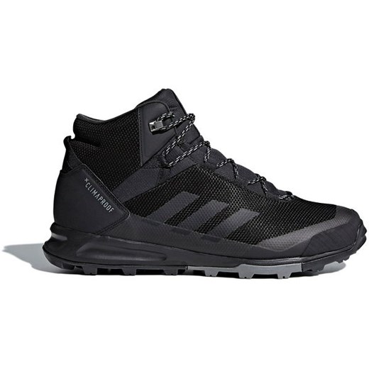 Buty sportowe męskie Adidas terrex czarne sznurowane na jesień 