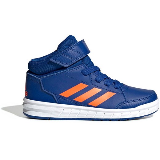 Buty sportowe dziecięce niebieskie Adidas na rzepy jesienne 