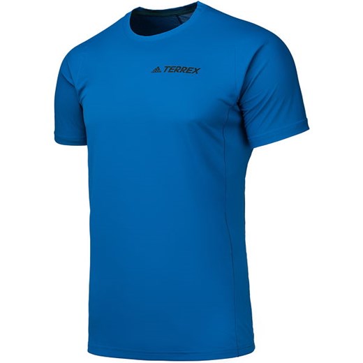 Niebieska koszulka sportowa Adidas 