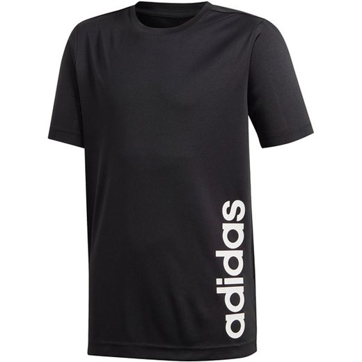 T-shirt chłopięce Adidas z krótkim rękawem z napisami 