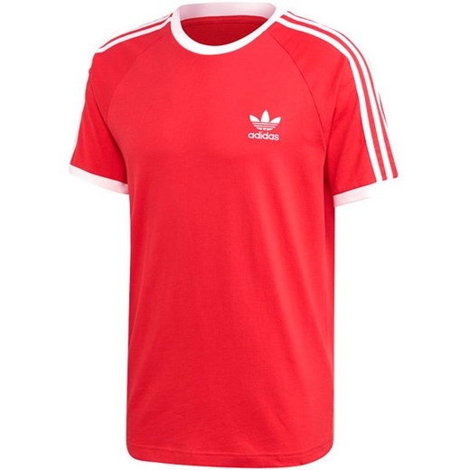 T-shirt męski Adidas Originals sportowy w paski z krótkim rękawem 