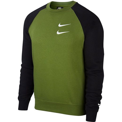 Bluza męska Sportswear Swoosh Crew Nike (zielona)