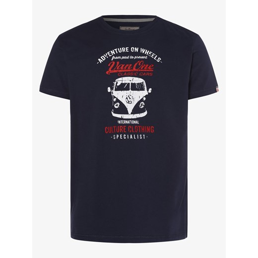 T-shirt męski Van One Classic Cars z krótkimi rękawami 