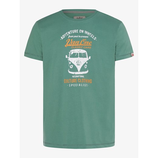 T-shirt męski Van One Classic Cars z krótkim rękawem młodzieżowy 