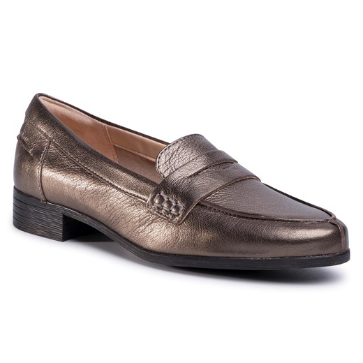 Mokasyny Clarks na jesień bez zapięcia