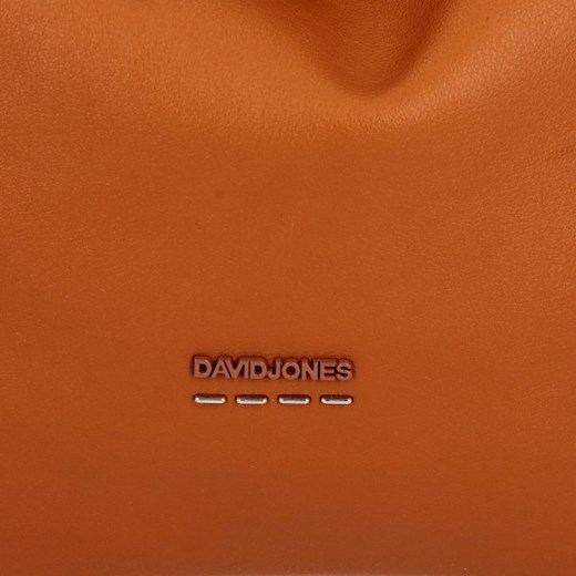 Shopper bag David Jones matowa bez dodatków na ramię 