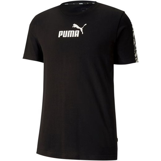 Czarny t-shirt męski Puma 
