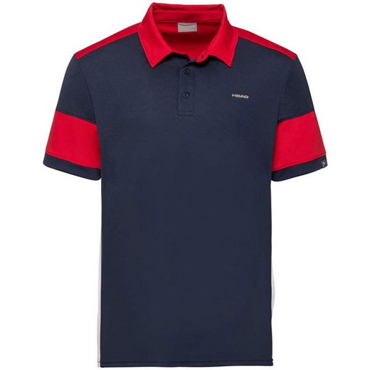 Koszulka męska polo Ace Polo Shirt Head (dark blue/red)  Head L promocyjna cena SPORT-SHOP.pl 