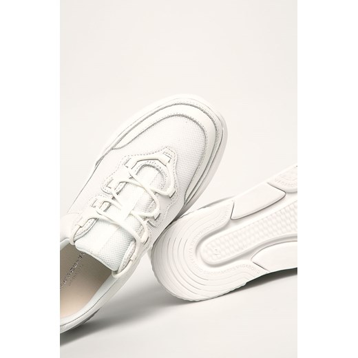 Buty sportowe damskie białe Vagabond bez wzorów1 ze skóry 