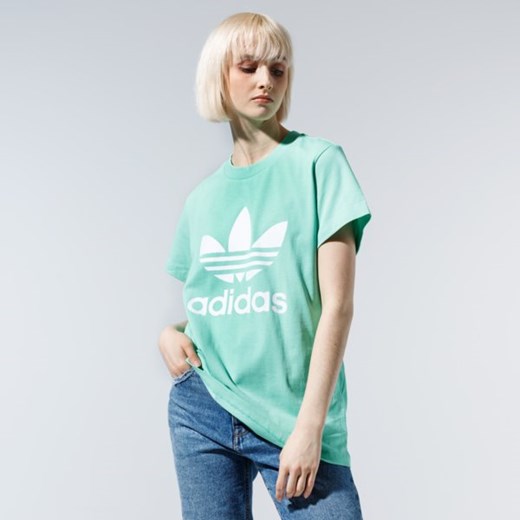 Bluzka damska Adidas z okrągłym dekoltem z krótkim rękawem sportowa 