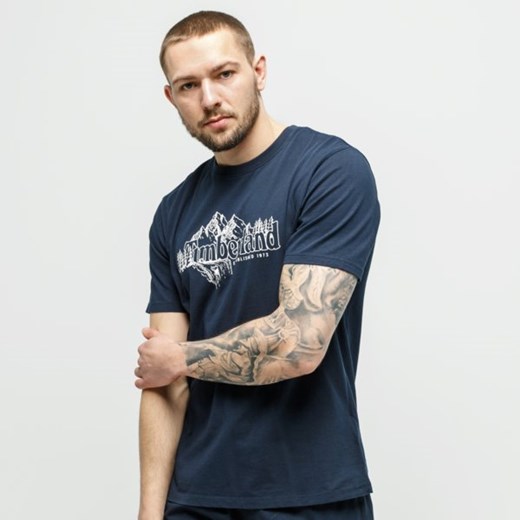 T-shirt męski Timberland z krótkimi rękawami na wiosnę 